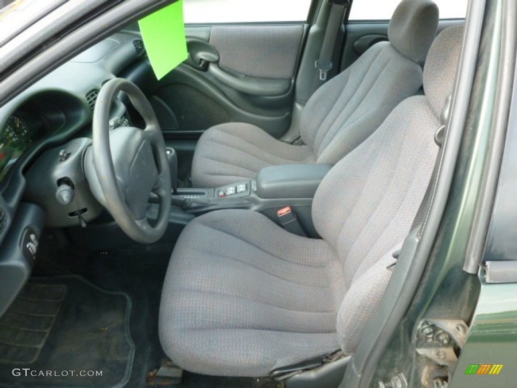 2001 Sunfire SE Sedan - Spruce Green Metallic / Graphite photo #10