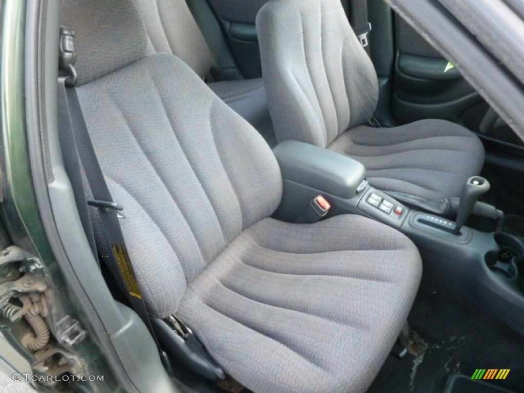 2001 Sunfire SE Sedan - Spruce Green Metallic / Graphite photo #21