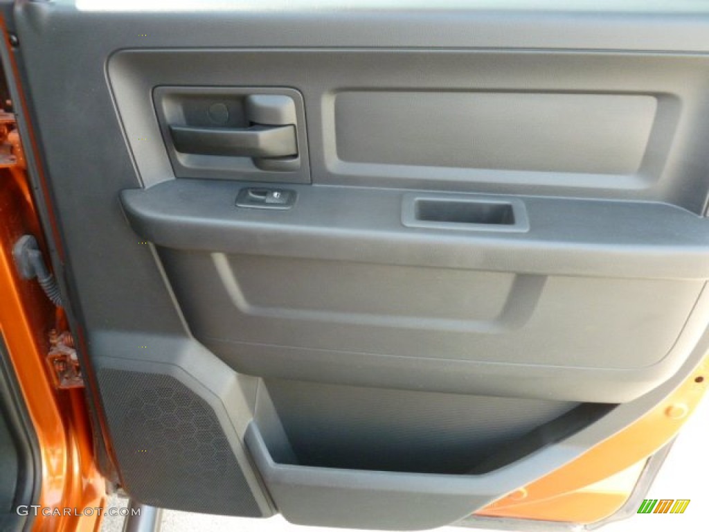 2010 Ram 1500 ST Crew Cab 4x4 - Mango Tango Pearl / Dark Slate/Medium Graystone photo #19