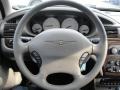 Taupe 2004 Chrysler Sebring LXi Sedan Steering Wheel