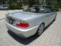 2002 Titanium Silver Metallic BMW 3 Series 325i Convertible  photo #2