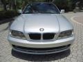 2002 Titanium Silver Metallic BMW 3 Series 325i Convertible  photo #34