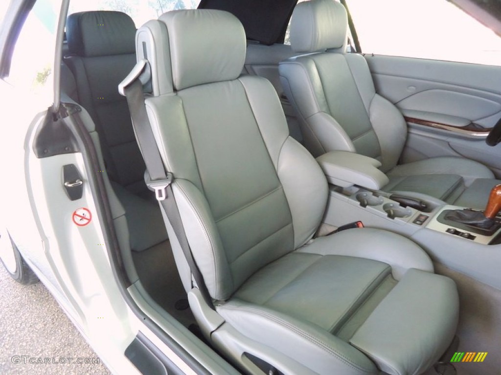 2002 3 Series 325i Convertible - Titanium Silver Metallic / Grey photo #56