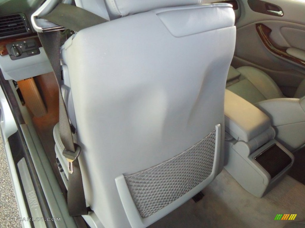 2002 3 Series 325i Convertible - Titanium Silver Metallic / Grey photo #72