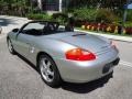 Arctic Silver Metallic 1998 Porsche Boxster 