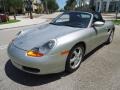 Arctic Silver Metallic 1998 Porsche Boxster Standard Boxster Model Exterior