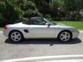Arctic Silver Metallic 1998 Porsche Boxster Standard Boxster Model Exterior