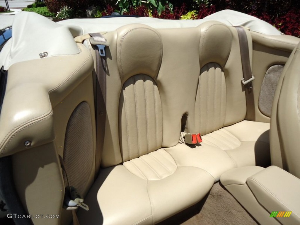 1998 Jaguar XK XK8 Convertible Rear Seat Photo #66945767