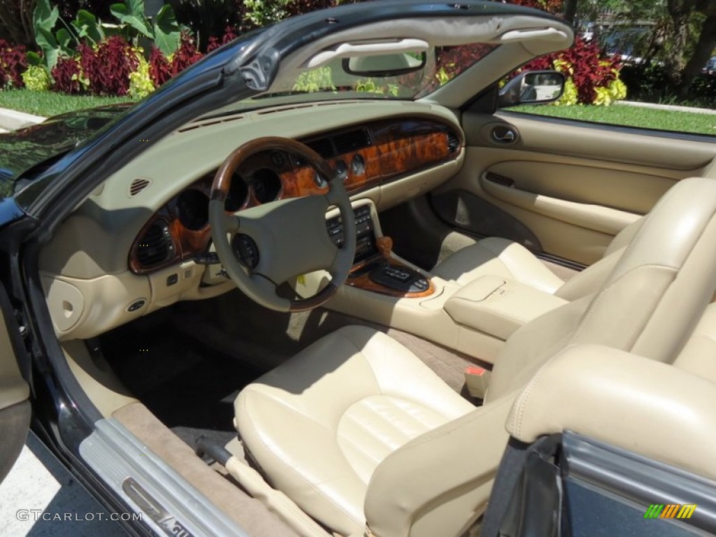 Cashmere Interior 1998 Jaguar XK XK8 Convertible Photo #66945920