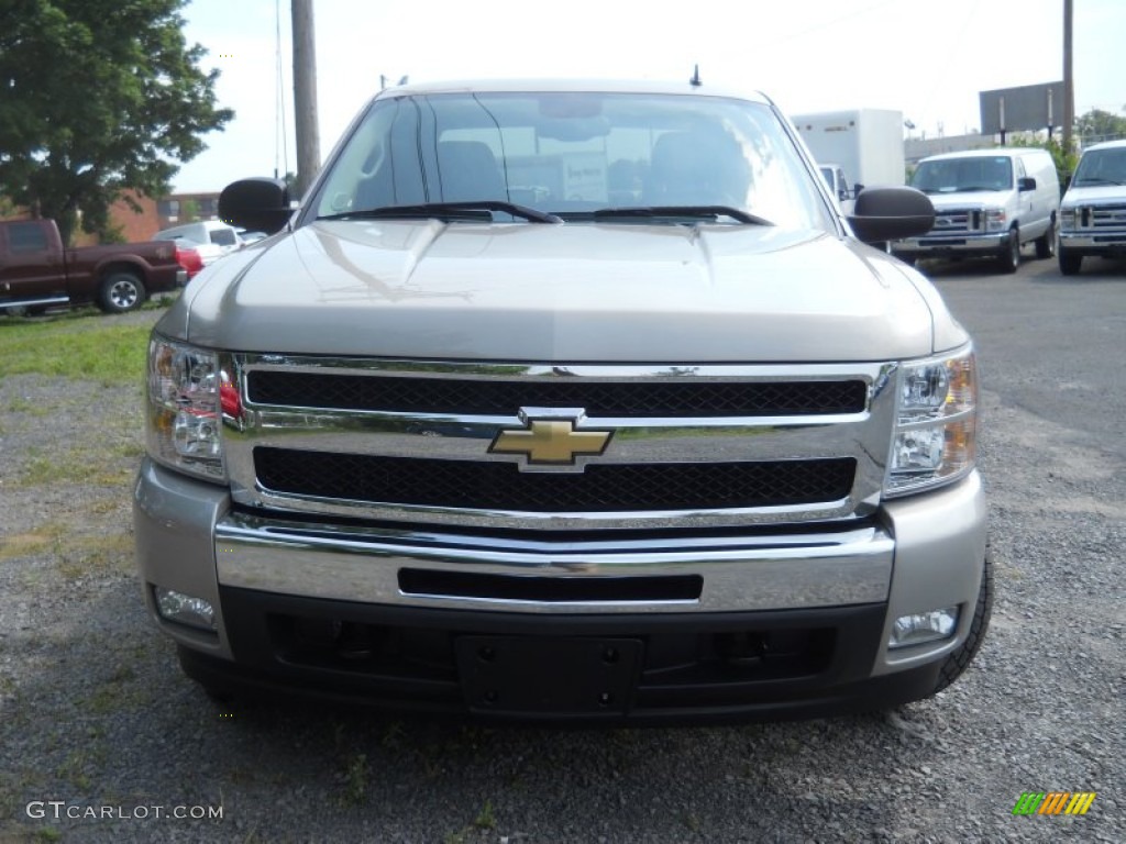 2009 Silverado 1500 LT Extended Cab 4x4 - Silver Birch Metallic / Ebony photo #2