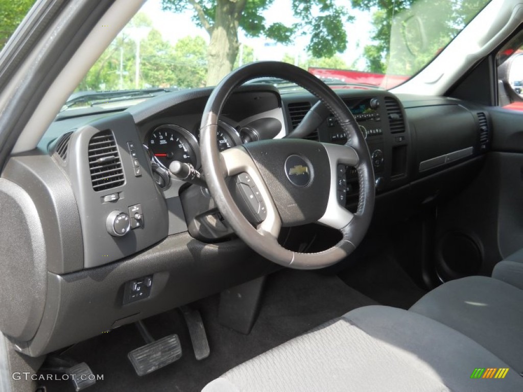 2009 Silverado 1500 LT Extended Cab 4x4 - Silver Birch Metallic / Ebony photo #12