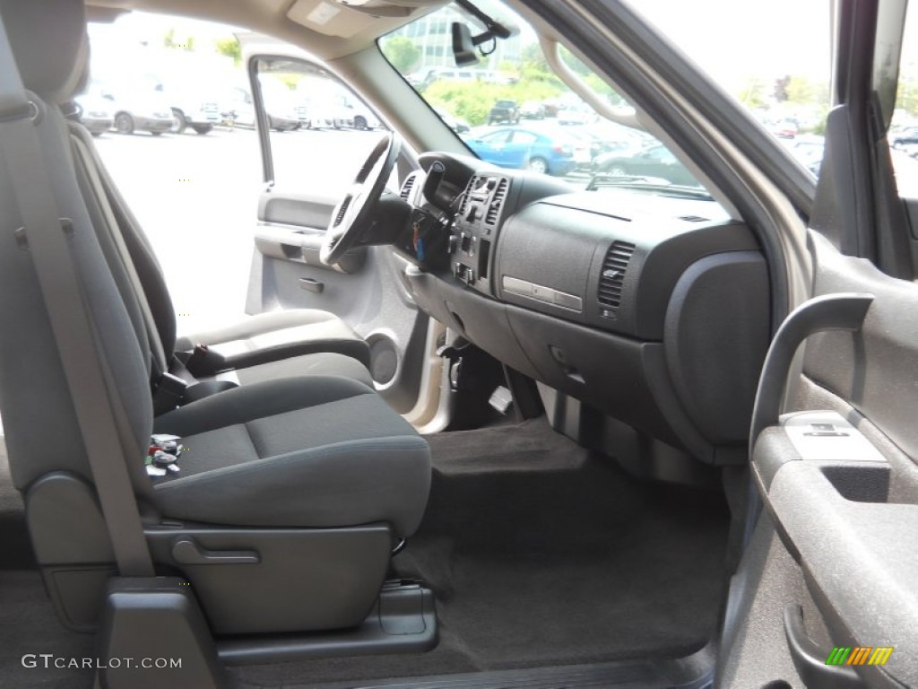 2009 Silverado 1500 LT Extended Cab 4x4 - Silver Birch Metallic / Ebony photo #18