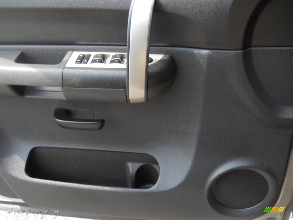 2009 Silverado 1500 LT Extended Cab 4x4 - Silver Birch Metallic / Ebony photo #35
