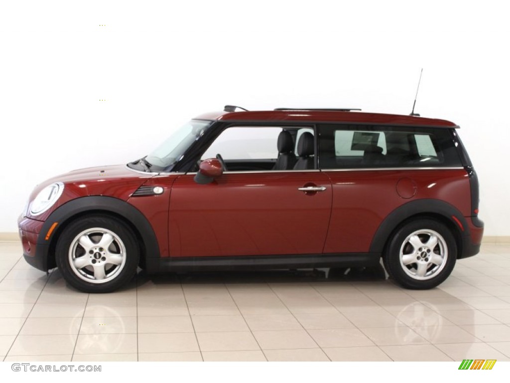 Nightfire Red Metallic 2009 Mini Cooper Clubman Exterior Photo #66948656