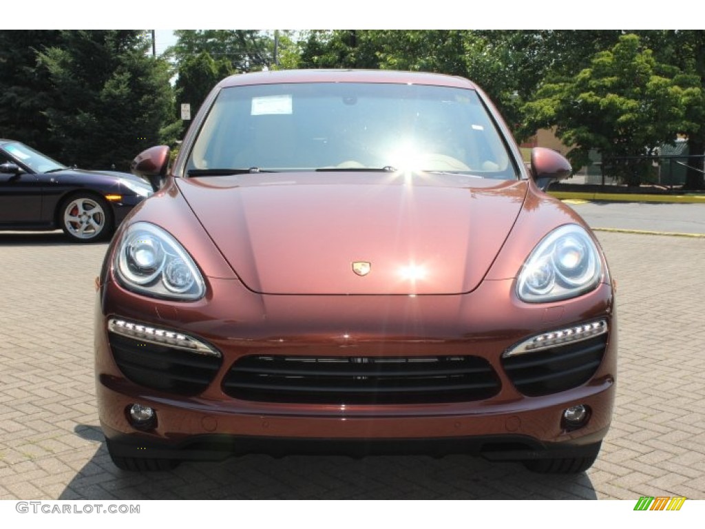 Auburn Red Metallic 2012 Porsche Cayenne S Exterior Photo #66949940