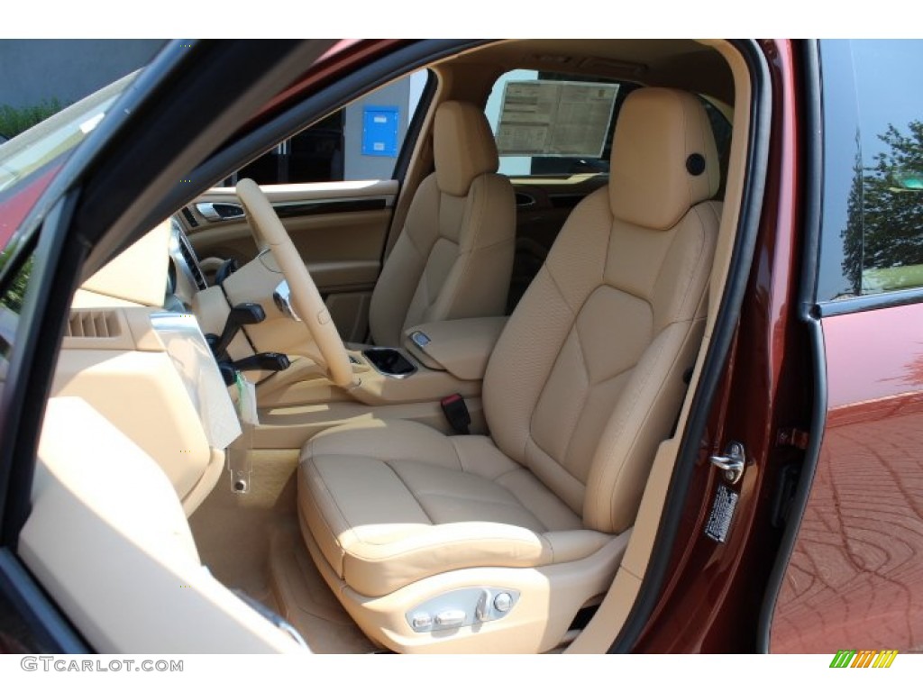 Luxor Beige Interior 2012 Porsche Cayenne S Photo #66949973