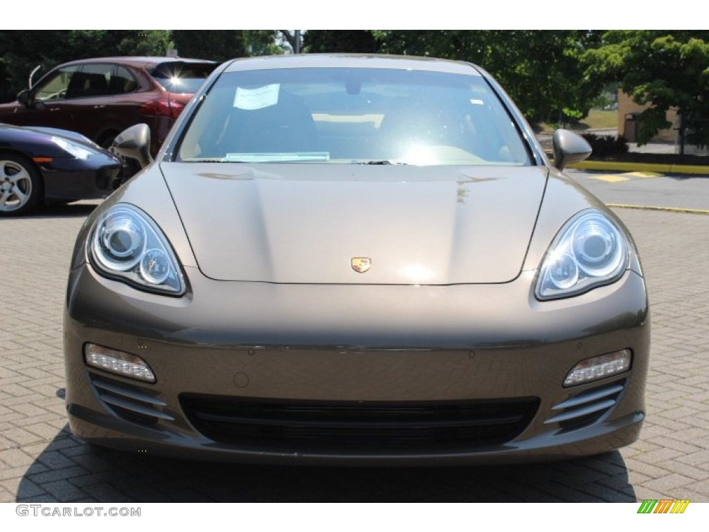 2012 Panamera 4 - Topaz Brown Metallic / Luxor Beige photo #2