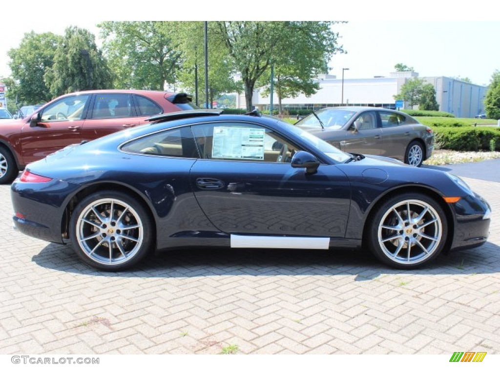 Dark Blue Metallic 2012 Porsche New 911 Carrera Coupe Exterior Photo #66950252