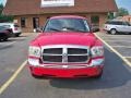 2005 Flame Red Dodge Dakota Laramie Quad Cab  photo #2