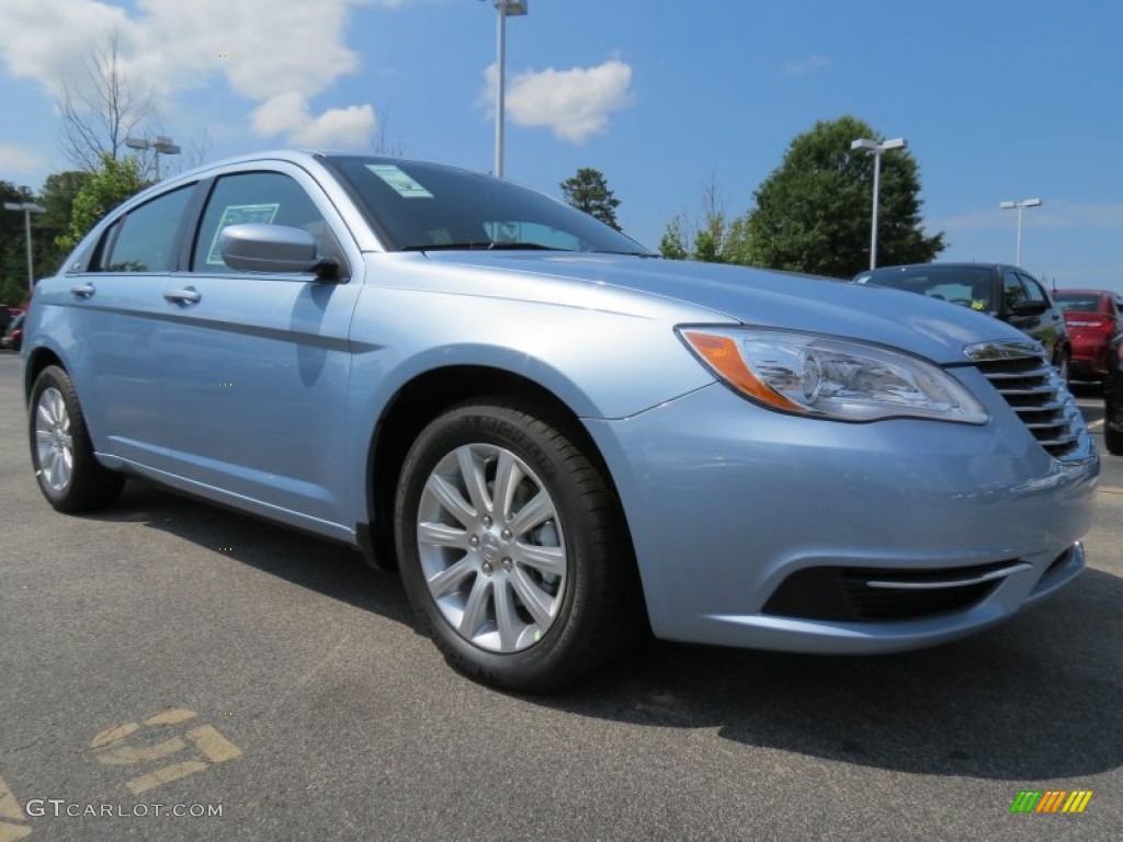 Crystal Blue Pearl Coat 2012 Chrysler 200 Touring Sedan Exterior Photo #66952360