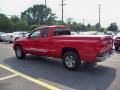 2005 Flame Red Dodge Dakota Laramie Quad Cab  photo #5