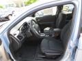 2012 Chrysler 200 Black Interior Front Seat Photo