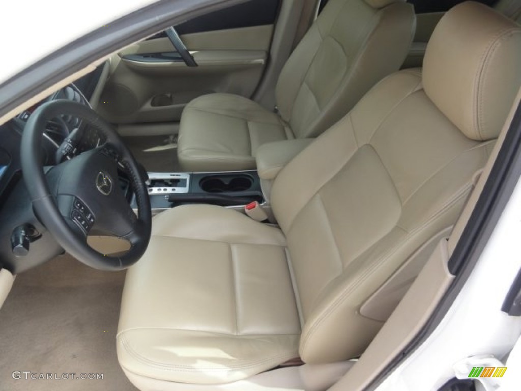 Beige Interior 2008 Mazda MAZDA6 i Sport Sedan Photo #66952909