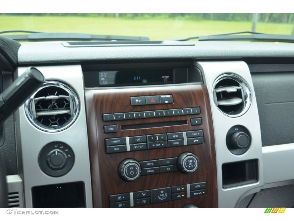 2012 Ford F150 Lariat SuperCrew 4x4 Controls Photo #66953521