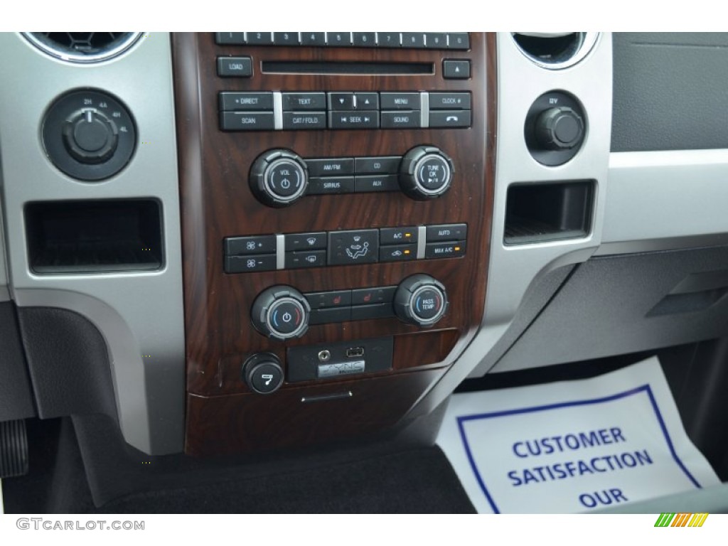2012 Ford F150 Lariat SuperCrew 4x4 Controls Photo #66953530