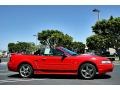 Torch Red 2002 Ford Mustang V6 Convertible Exterior
