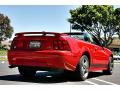2002 Torch Red Ford Mustang V6 Convertible  photo #5