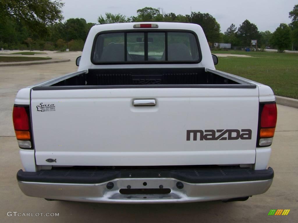 1997 B-Series Truck B2300 SE Regular Cab - Oxford White / Gray photo #4