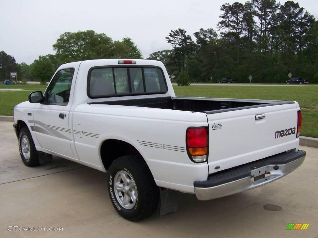 1997 B-Series Truck B2300 SE Regular Cab - Oxford White / Gray photo #5