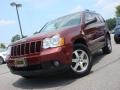 2008 Red Rock Crystal Pearl Jeep Grand Cherokee Rocky Mountain 4x4  photo #1