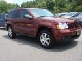 2008 Red Rock Crystal Pearl Jeep Grand Cherokee Rocky Mountain 4x4  photo #7