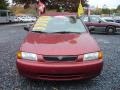 1997 Sunset Red Mica Mazda Protege DX  photo #2
