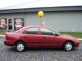 1997 Sunset Red Mica Mazda Protege DX  photo #4