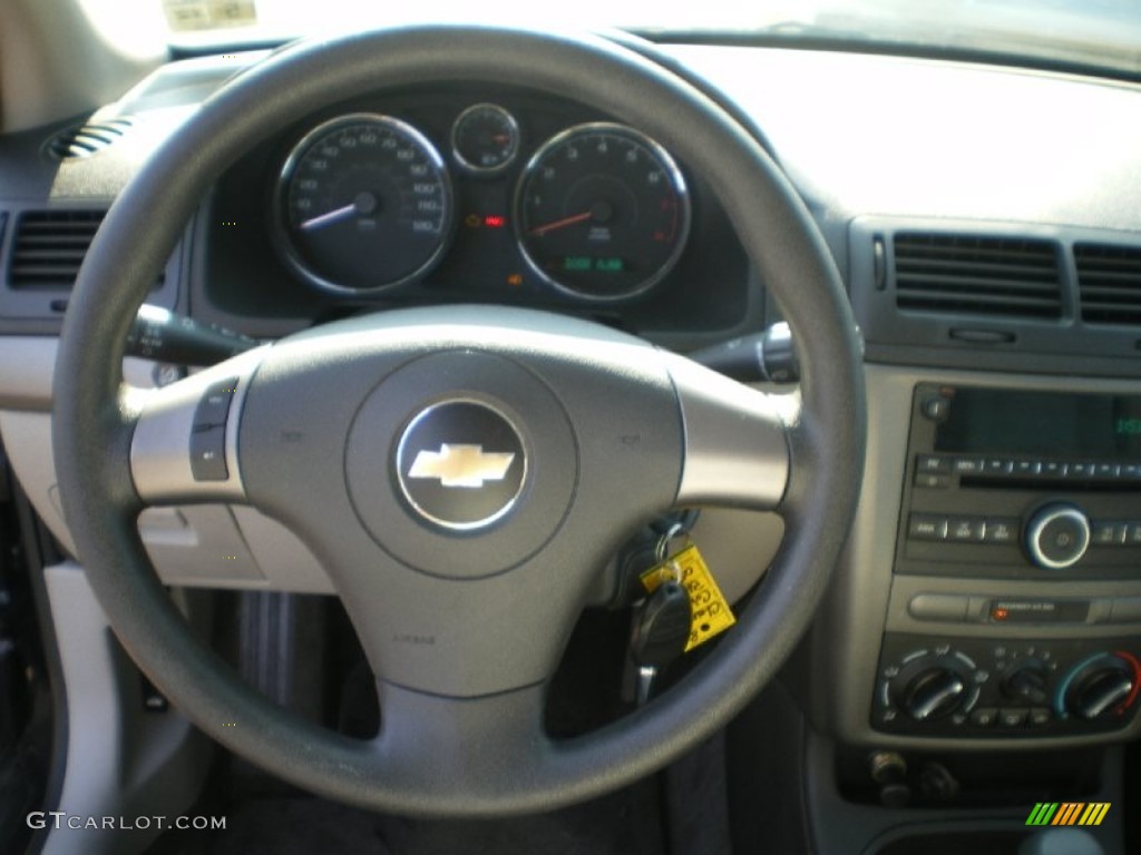 2008 Chevrolet Cobalt LT Coupe Gray Steering Wheel Photo #66955609