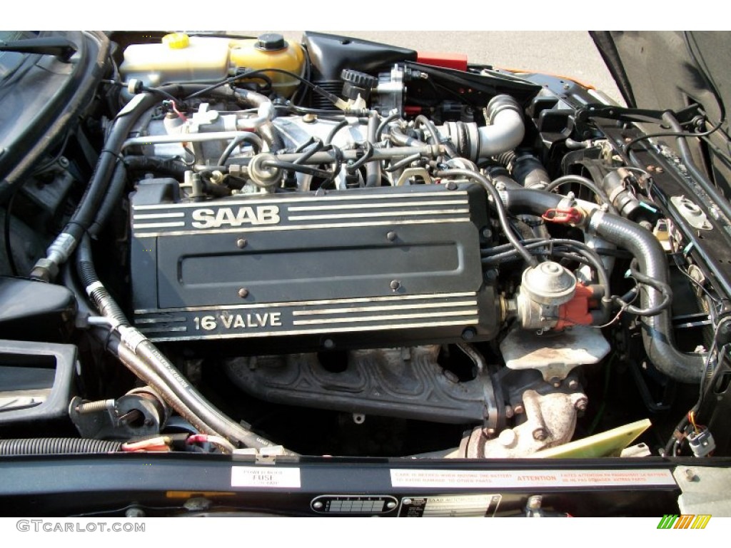 1994 Saab 900 Turbo Convertible 2.0 Liter Turbocharged DOHC 16-Valve 4 Cylinder Engine Photo #66958057