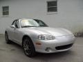 2004 Sunlight Silver Metallic Mazda MX-5 Miata Roadster  photo #1