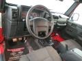 2004 Flame Red Jeep Wrangler X 4x4  photo #5