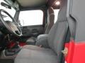 2004 Flame Red Jeep Wrangler X 4x4  photo #7