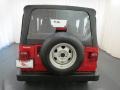 2004 Flame Red Jeep Wrangler X 4x4  photo #24