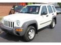 2002 Stone White Jeep Liberty Sport 4x4  photo #1