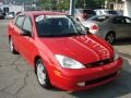 2001 Infra Red Clearcoat Ford Focus SE Sedan  photo #2