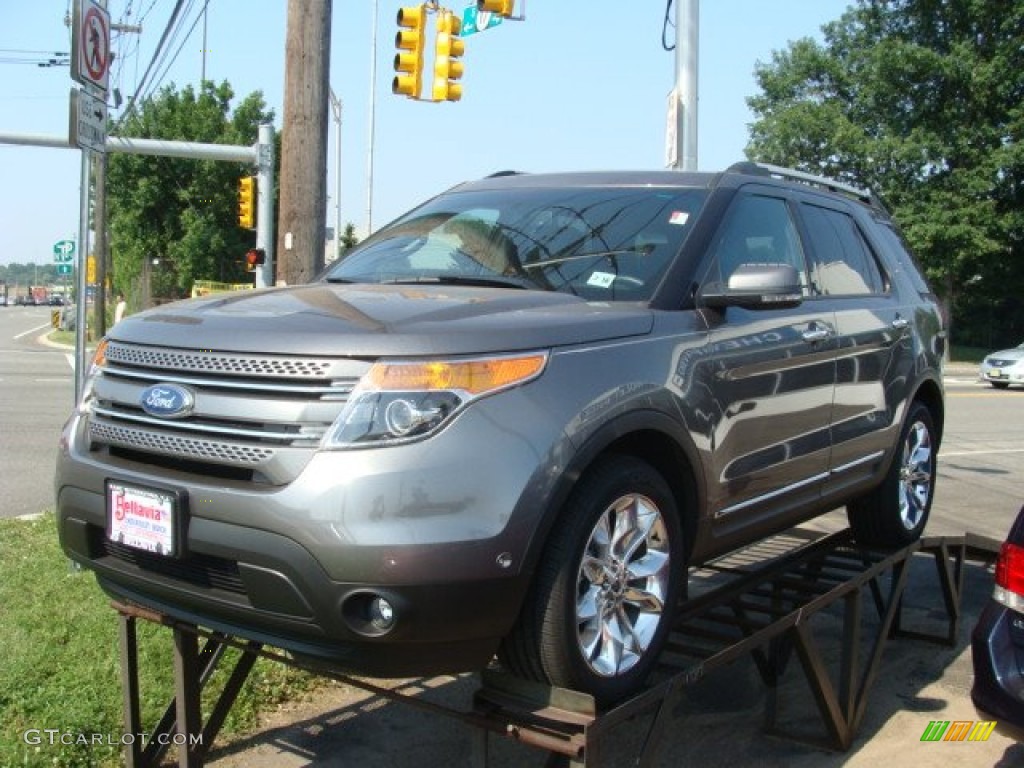 Sterling Grey Metallic Ford Explorer