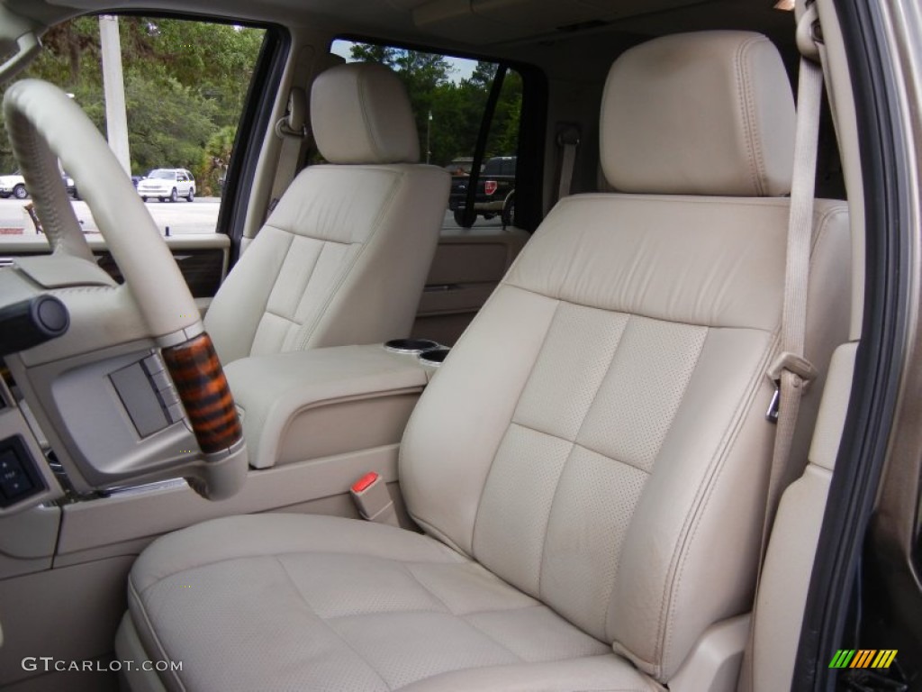 2008 Navigator L Elite - Stone Green Metallic / Stone photo #12