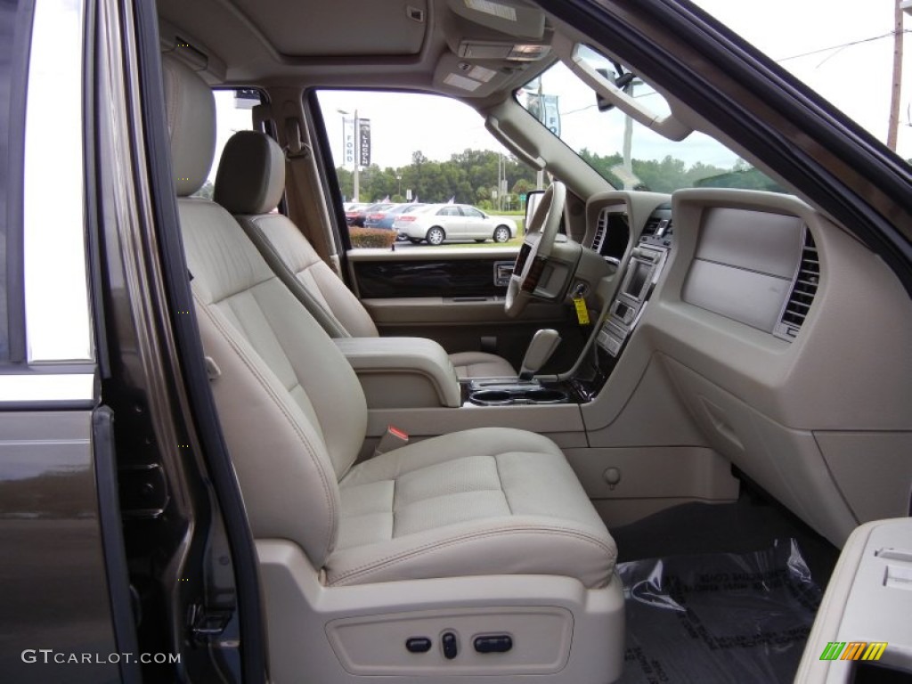 2008 Navigator L Elite - Stone Green Metallic / Stone photo #19