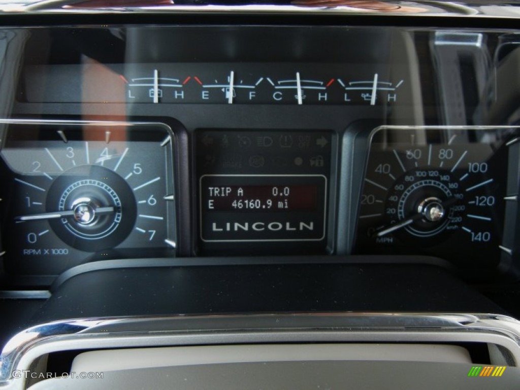 2008 Navigator L Elite - Stone Green Metallic / Stone photo #24