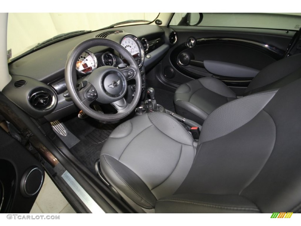 2011 Cooper S Hardtop - Hot Chocolate Metallic / Carbon Black photo #13